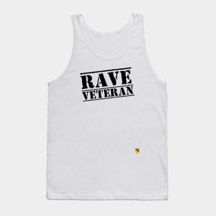 Rave Veteran - Black Tank Top
